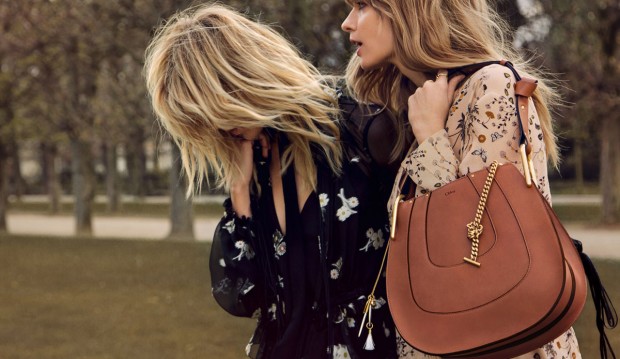 Anja Rubik i Julia Stegner w kampanii Chloé jesień-zima 2015/2016