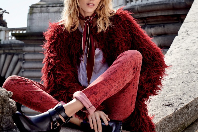 Anja Rubik i Sasha Knezevic dla CCC jesień-zima 2015/2016