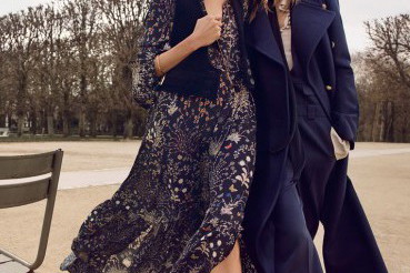 Anja Rubik i Julia Stegner w kampanii Chloé jesień-zima 2015/2016