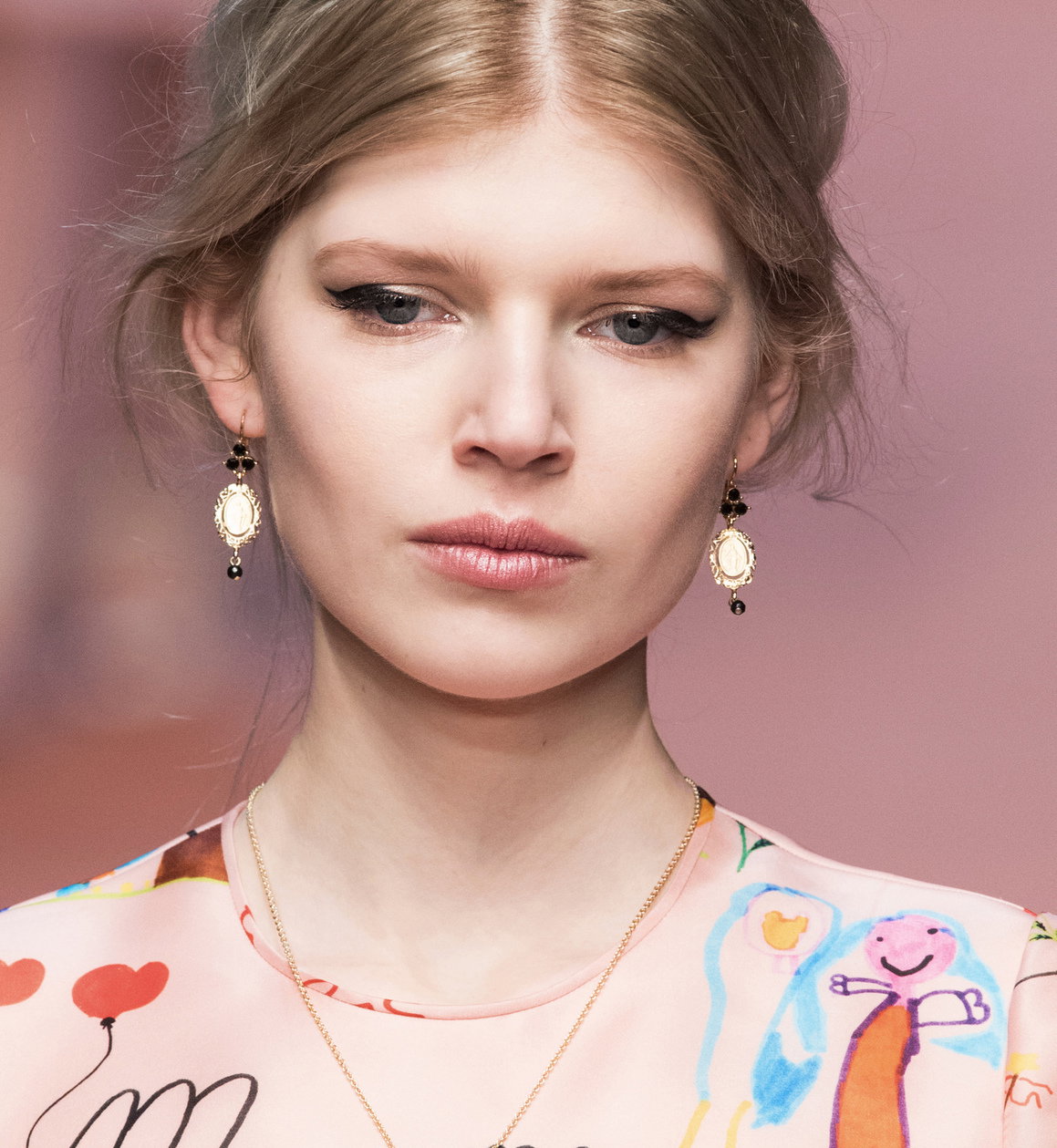 Look z wybiegu: Dolce & Gabbana jesień-zima 2015/2016