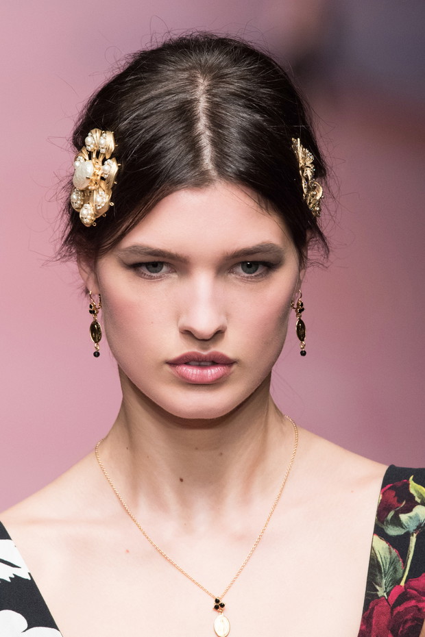 Look z wybiegu: Dolce & Gabbana jesień-zima 2015/2016
