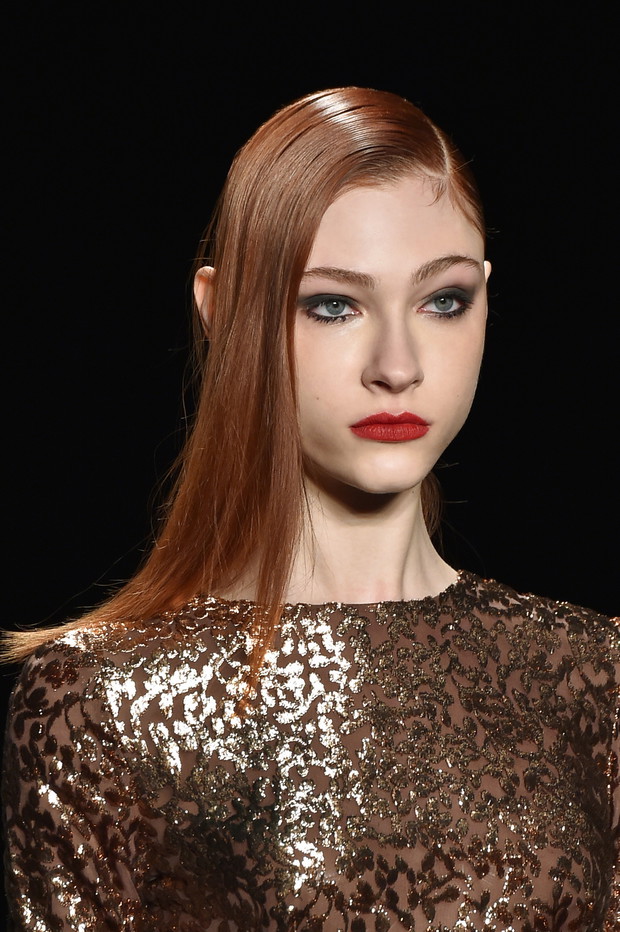 Look z wybiegu: Monique Lhuillier jesień-zima 2015/2016