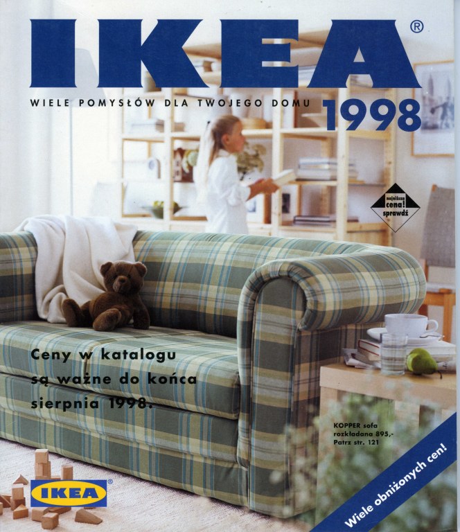 20 okładek na 20-lecie katalogu IKEA w Polsce