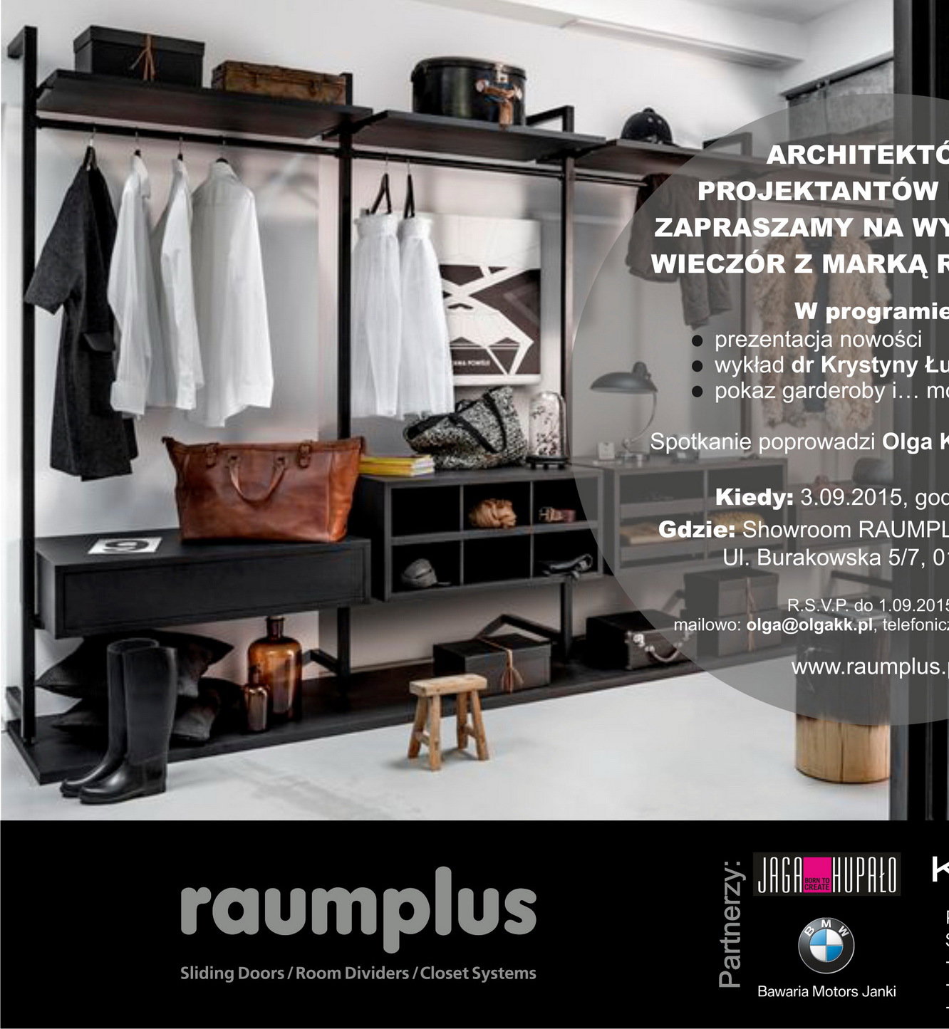 Zaproszenie na spotkanie z RAUMPLUS