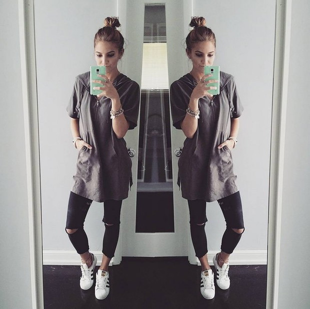 Jak to nosi instagram? #adidassuperstar