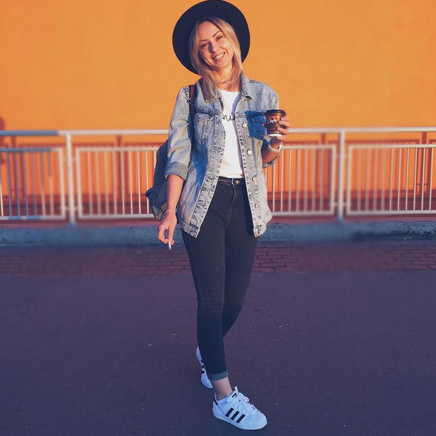 Jak to nosi instagram? #adidassuperstar