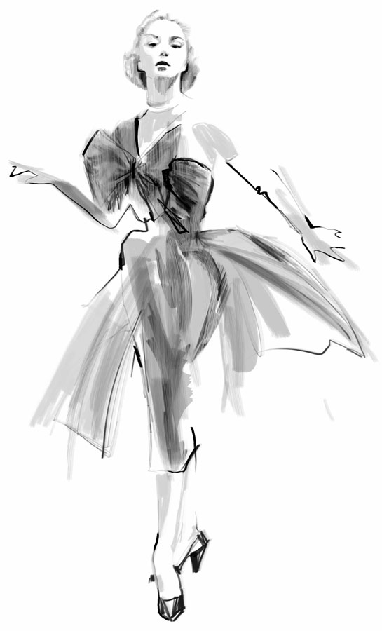 Models of the Moment - ikony mody na ilustracjach