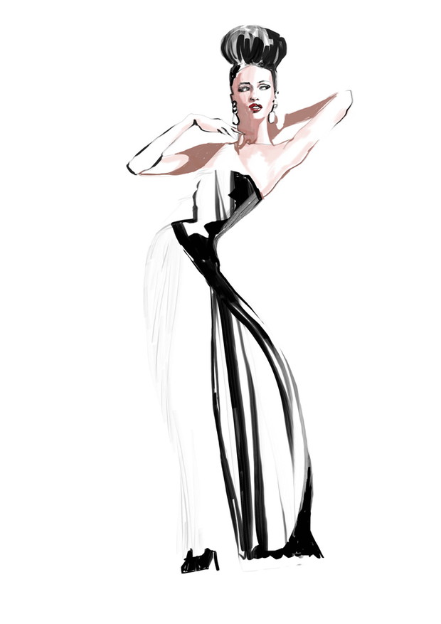 Models of the Moment - ikony mody na ilustracjach