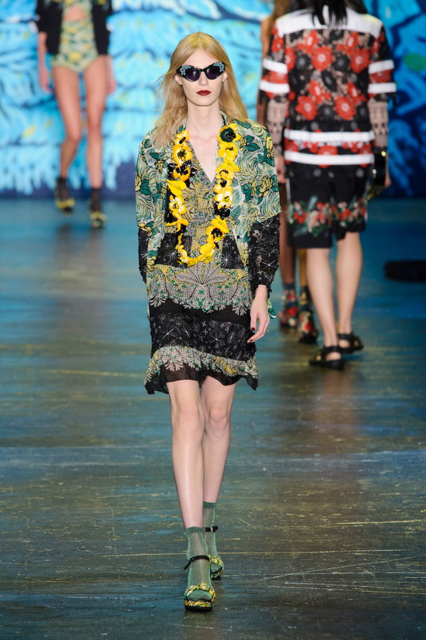 Anna Sui wiosna-lato 2016