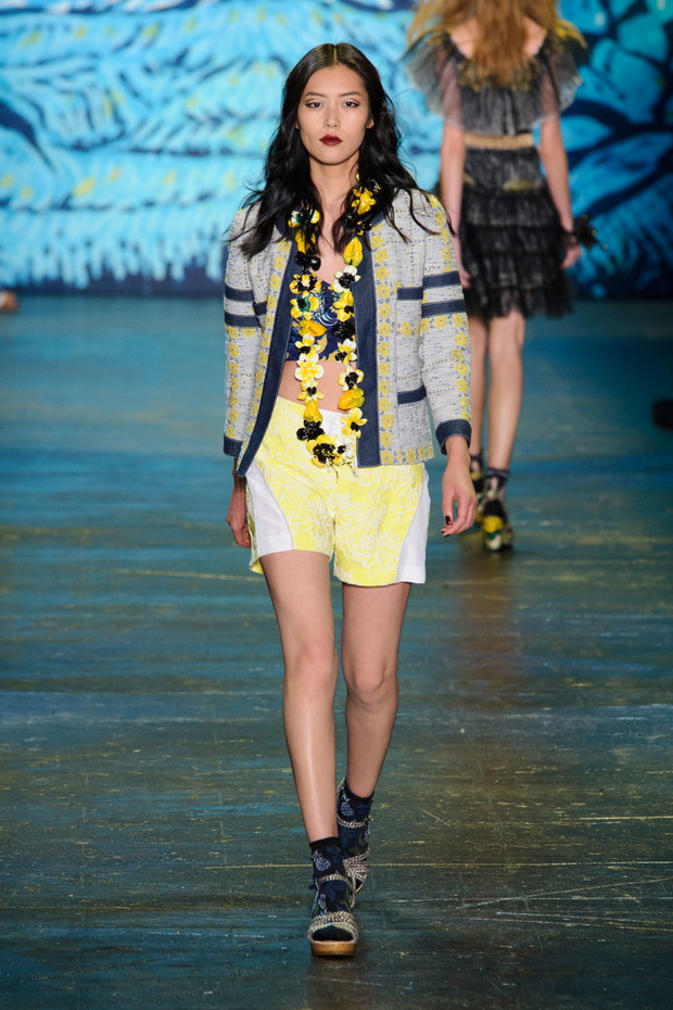 Anna Sui wiosna-lato 2016