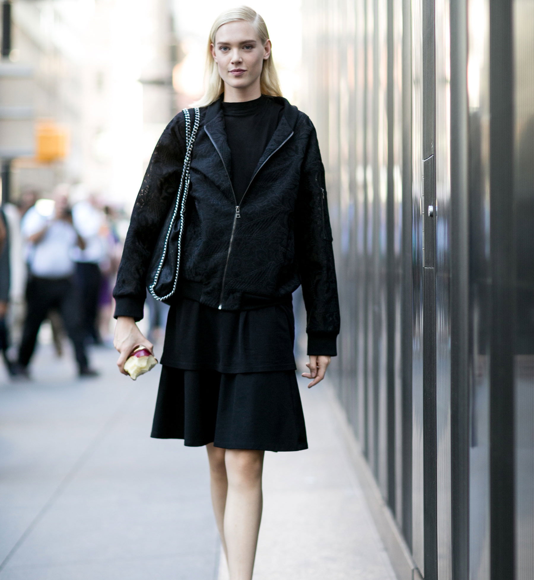 Street fashion: modelki off duty w Nowym Jorku