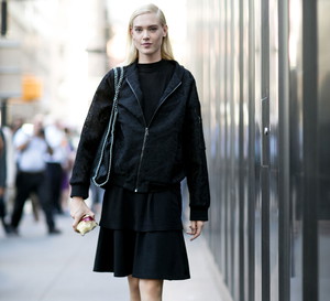 Street fashion: modelki off duty w Nowym Jorku