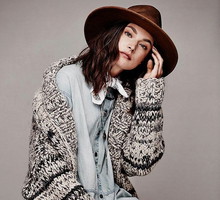 Jacquelyn Jablonski w lookooku Free People jesień 2015