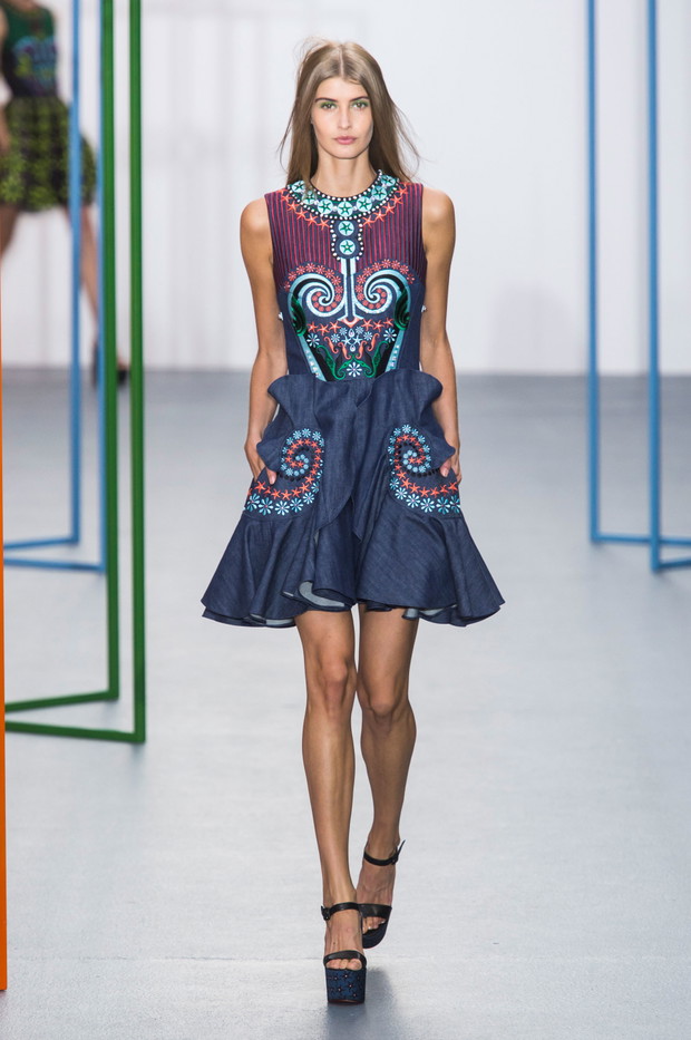 Holly Fulton wiosna-lato 2016
