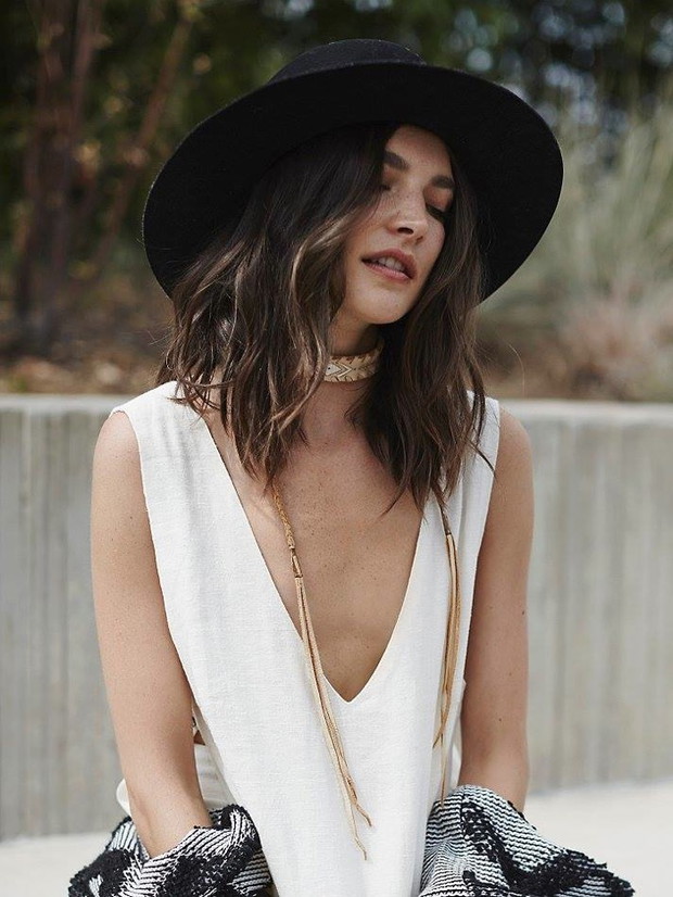 Jacquelyn Jablonski w lookooku Free People jesień 2015