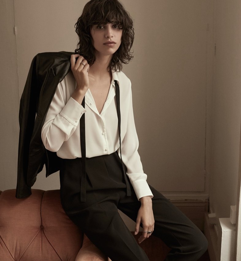 Mica Arganaraz w lookbooku Mango jesień 2015