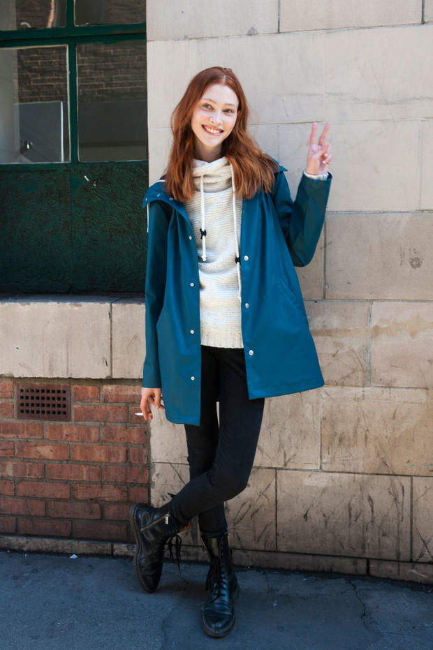 Street fashion: modelki off duty w Londynie