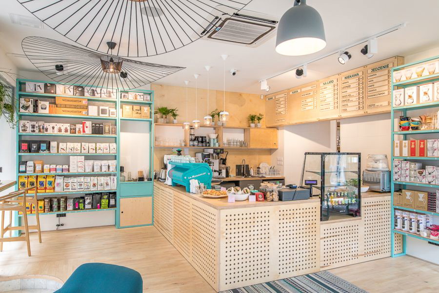 Kawiarnia Coffeedesk na Wilczej w Warszawie
