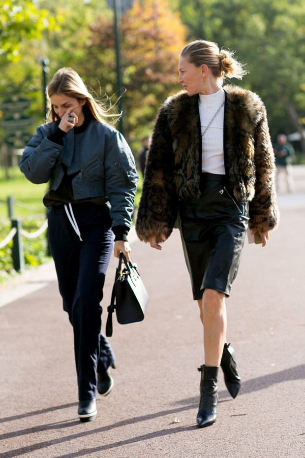 Street fashion: Paris Fashion Week wiosna-lato 2016