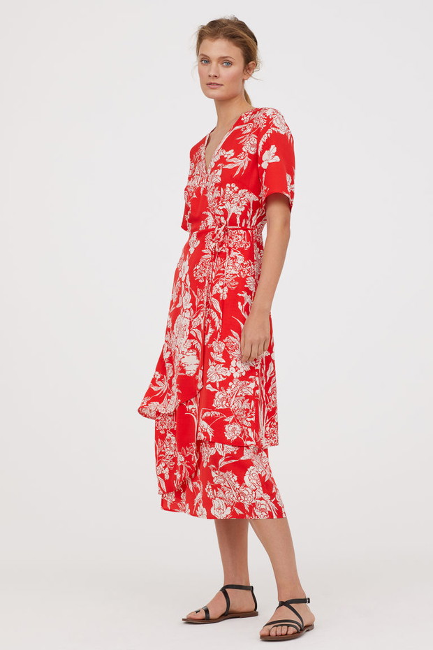 Czerwona sukienka H&M