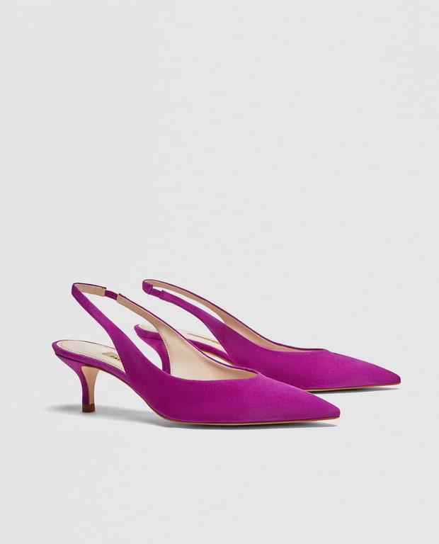 Fuksjowe buty Zara