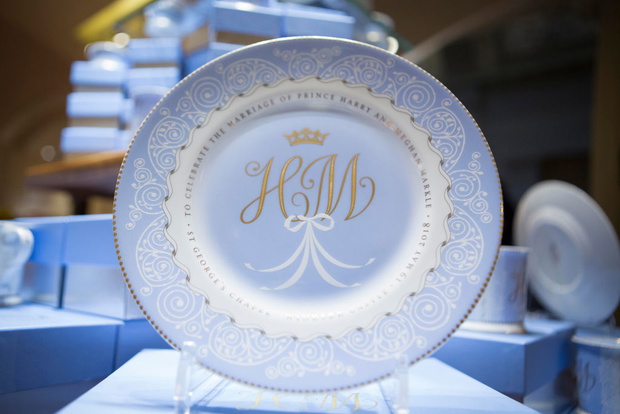 Royal wedding china
