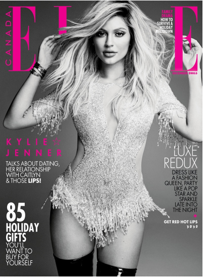 Kylie Jenner na okładce ELLE Canada!