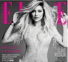 Kylie Jenner na okładce ELLE Canada!