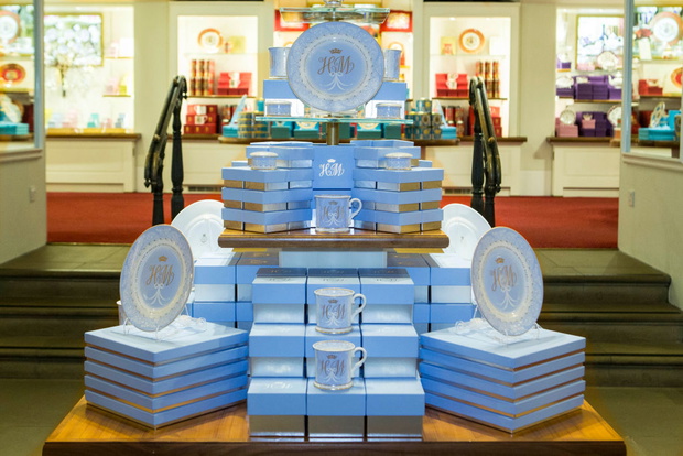 Royal wedding china