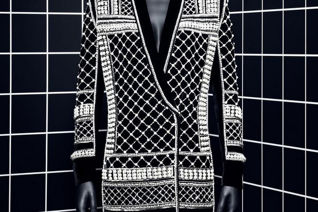 Kolekcja H&M x Balmain wyciekła do sieci! fot. instagram kswartz83marynarka z jedwabiu, 1599 zł
