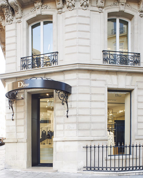 Nowy butik Dior Homme w Paryżu