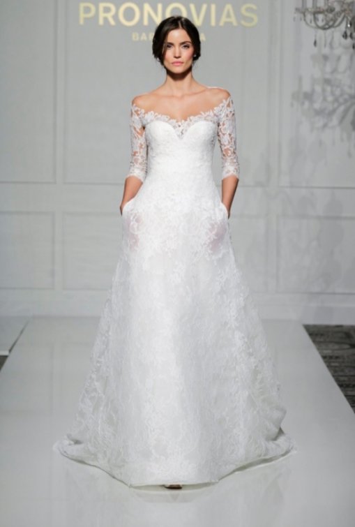 Suknie ślubne Pronovias jesień-zima 2016/2017