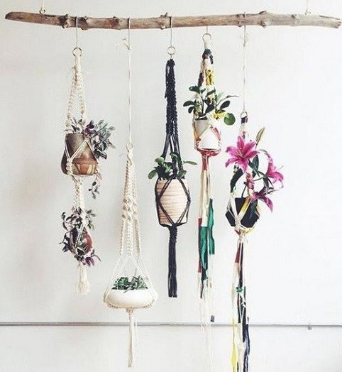#Macrame - inspirująca sztuka boho we wnętrzach