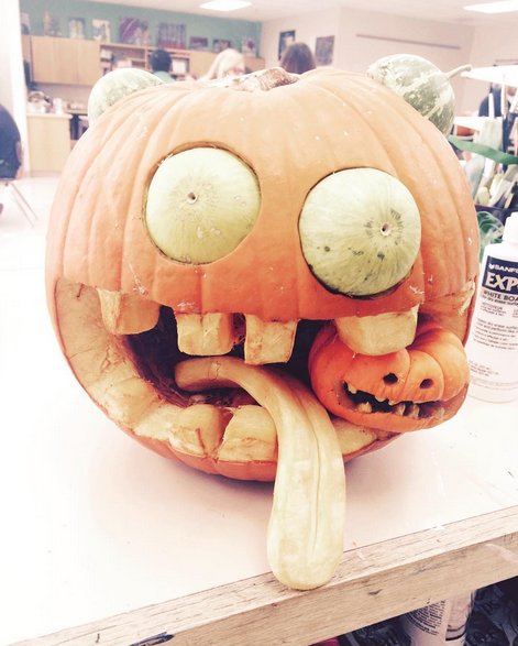 33 pomysły na dynie na Halloween