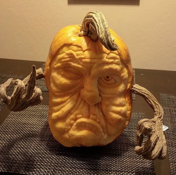 33 pomysły na dynie na Halloween