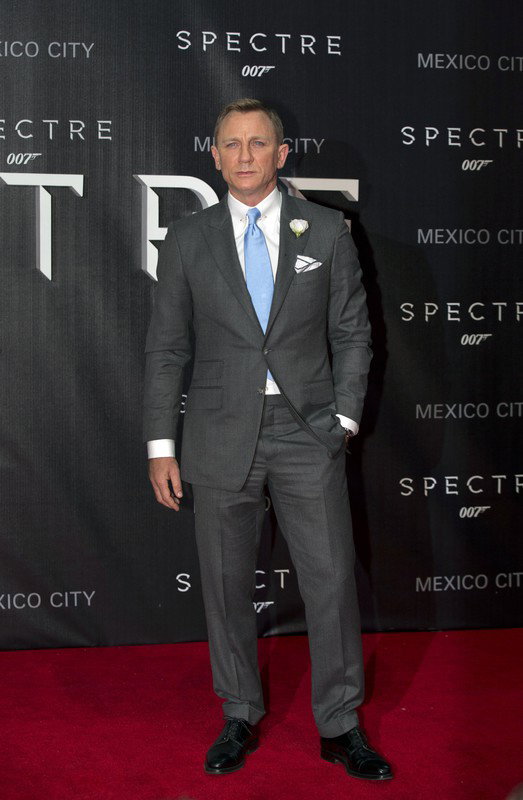 Daniel Craig, Monica Bellucci i Léa Seydoux promują film "Spectre"