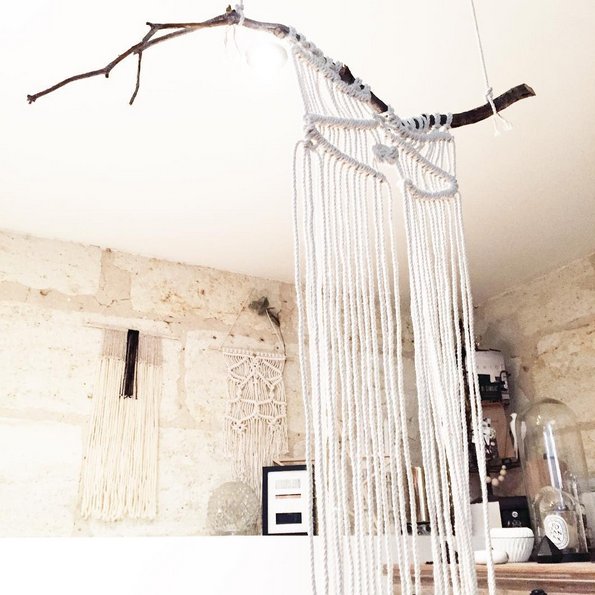 #Macrame - inspirująca sztuka boho we wnętrzach