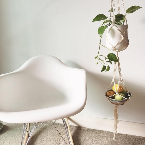 #Macrame - inspirująca sztuka boho we wnętrzach