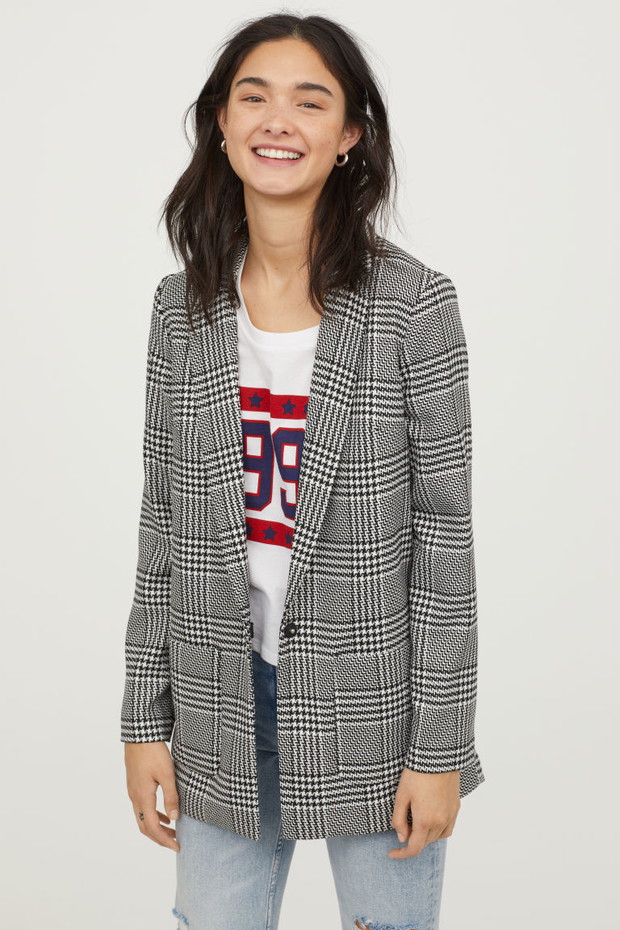 Marynarka w kratkę H&M