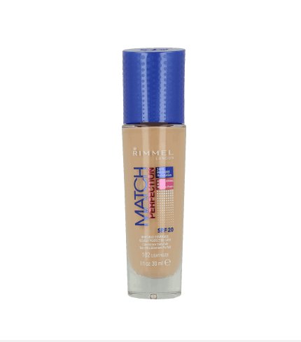 Promocja w Rossmann: -55% na produkty do makijażu. Rimmel, Match Perfection, podkład do twarzy, SPF 20, 39,99 zł