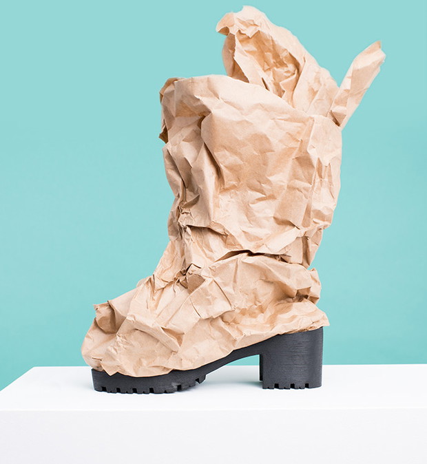 Modne dzieła sztuki: buty projektu PUTPUT