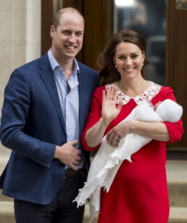 The Duke & Duchess Of Cambridge Depart The Lindo Wing With Their New Son