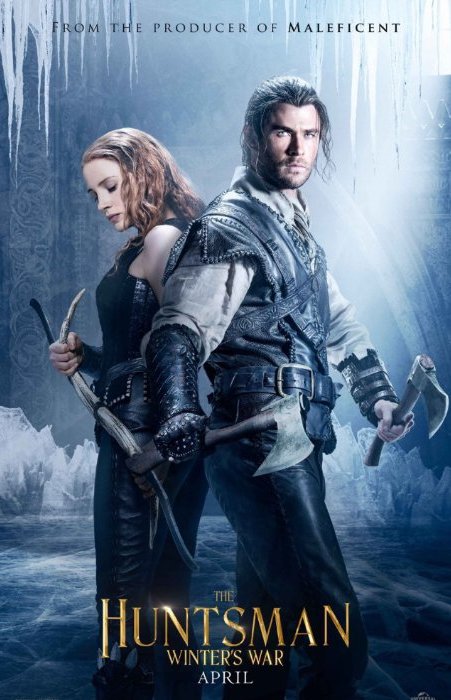 Charlize Theron i Chris Hemsworth w filmie "Łowca i Królowa Lodu"