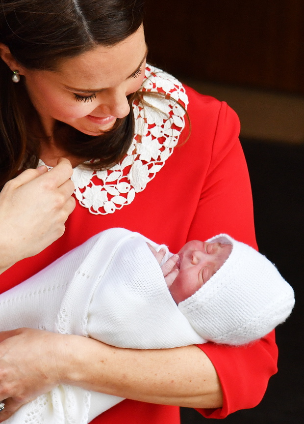 The Duke & Duchess Of Cambridge Depart The Lindo Wing With Their New Son