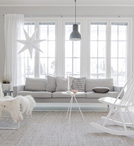 #winterhome i  #winterinterior - inspirujące zimowe wnętrza
