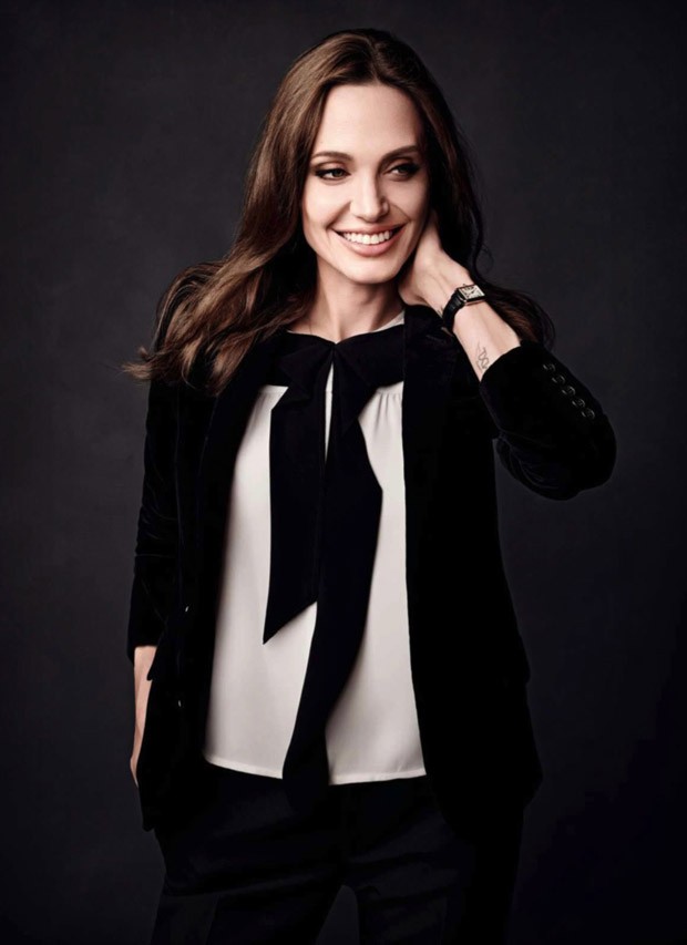 Angelina Jolie w stylowej sesji dla ELLE France