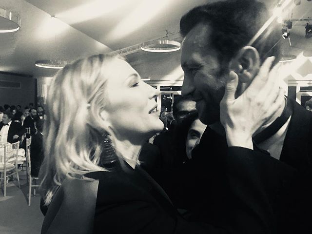 Tomasz Kot i Cate Blanchett