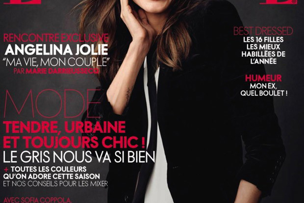 Angelina Jolie w stylowej sesji dla ELLE France