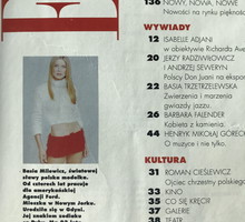Opis okładki ELLE