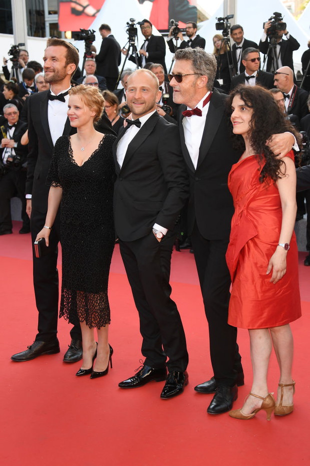 Paweł Pawlikowski z ekipą Zimnej wojny